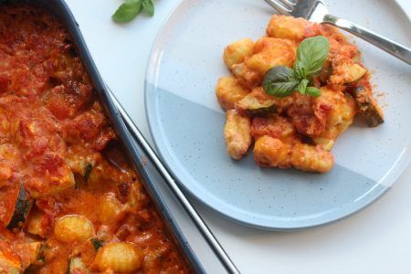 gnocchi kaas tomaat saus