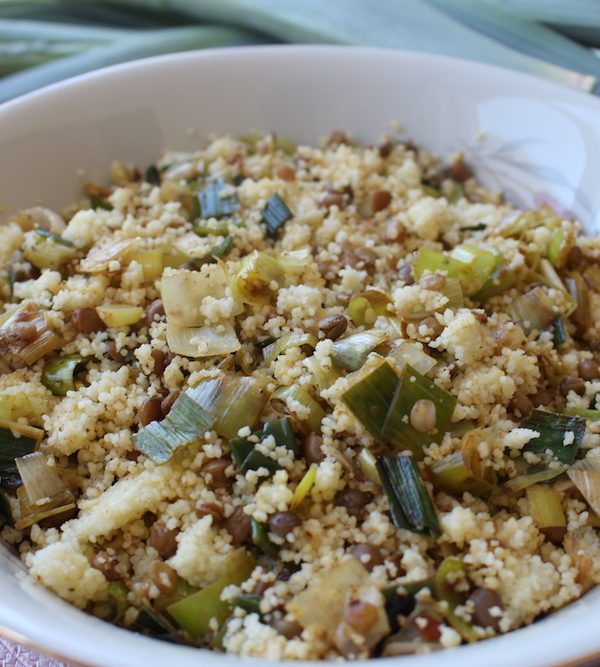 budget couscous met prei en linzen