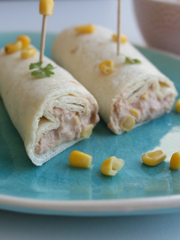 Wraps met tonijnsalade snel recept