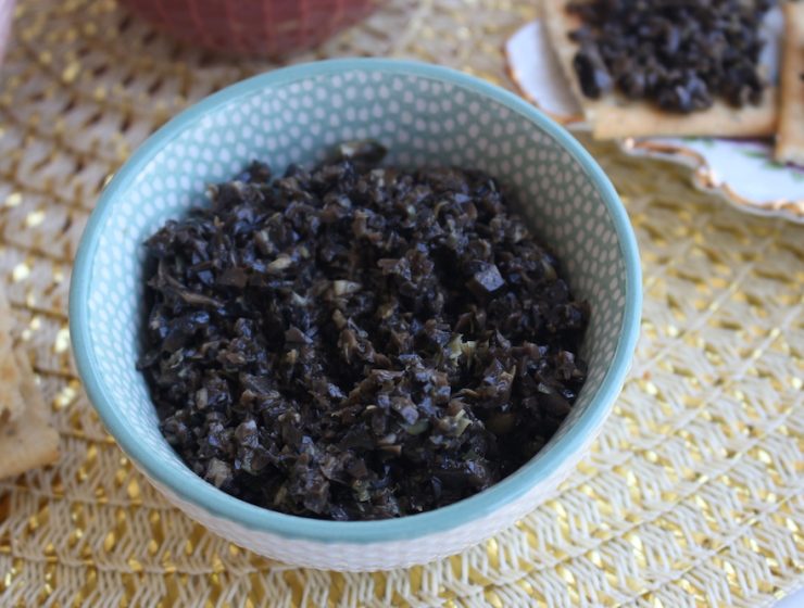 zwarte olijventapenade recept
