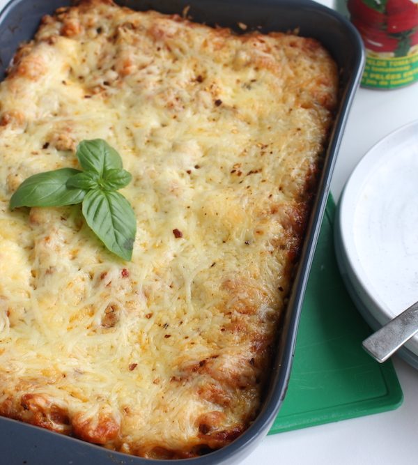 recept voor vegetarische lasagne