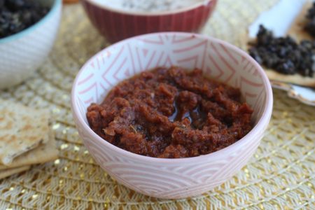 zongedroogde tomatentapenade 