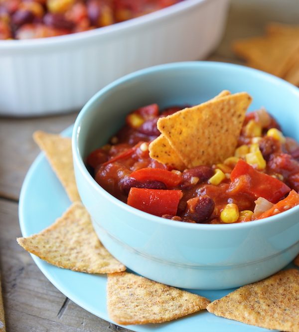 chili sin carne recept