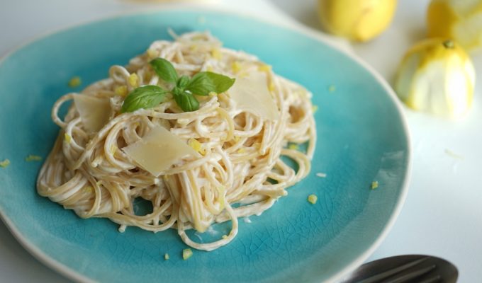 pasta al limone zelf maken