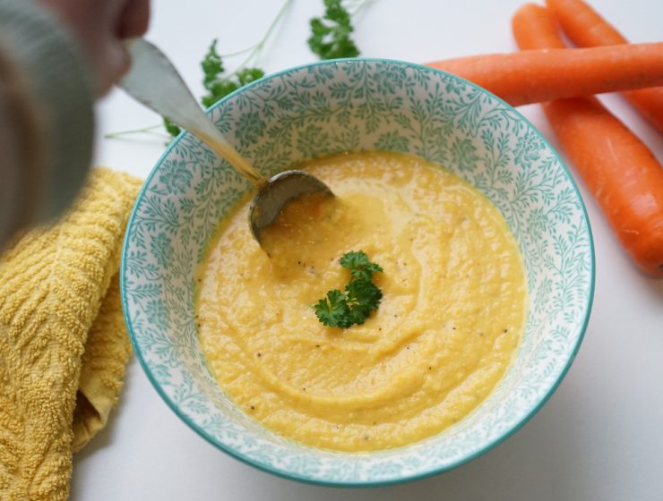 Recept voor romige knolselderijsoep