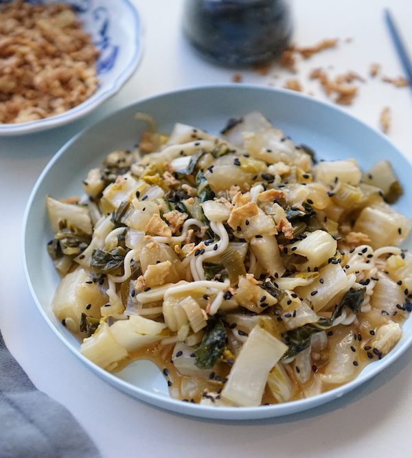Paksoi gerecht bereiden