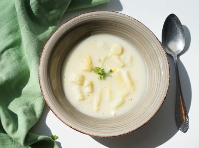 hoe maak ik aspergessoep met asperges