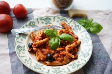 Recept wodka pasta met tomaat