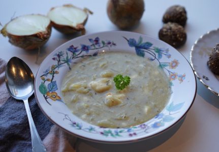 recept voor Franse uiensoep 