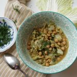 Recept: Kikkererwten met gebakken ui, Chinese kool en dille